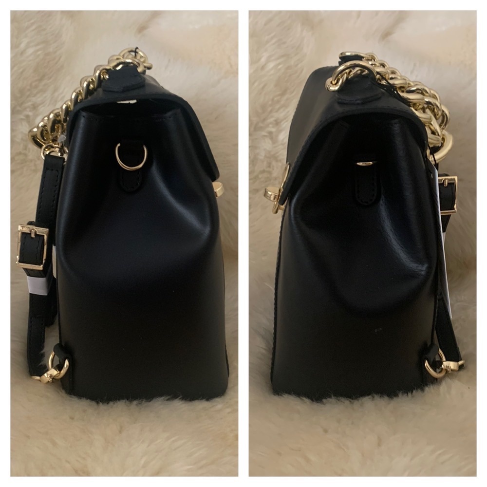 NWT DIVINA FIRENZE Leather Convertible Backpack/Purse - Picture 4 of 8